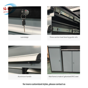 ऑटो मरम्मत वर्कस्टेशन संयोजन उपकरण कैबिनेट कार्ट बहु-कार्यात्मक धातु कार्यशाला कार्य लोहे ऑटो मरम्मत उपकरण कार्ट - Product Image 5