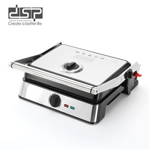 Parrilla eléctrica Dsp Kb1110, parrilla interior sin humo, antiadherente, 1501W-2000W, plancha plana para cocinar pescado y carne - Product Image 2