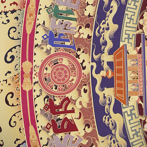 Arte Geometrica Mandala Forma Rotonda Dipinto in Ottone Design Etnico Originale per Decorazione Pareti Soggiorno e Ingresso - Product Image 5