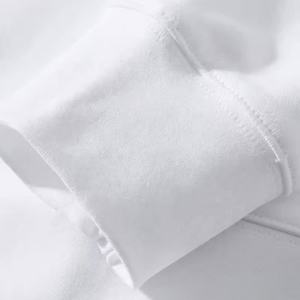 Sweat à capuche épais surdimensionné vintage vierge personnalisé 100% coton pour hommes - Product Image 2