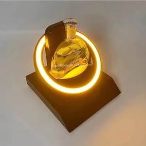 Miami martell xo chai người dẫn chương trình hộp đêm LED Glow Thế Giới vũ công rượu sâm banh glorifier hiển thị giá rượu vang Neon thanh dấu hiệu Nhựa - Product Image 1