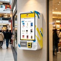 Distributore Automatico di Sigarette Smart da 32 Pollici con Touch Screen, Montaggio a Parete, SDK Abilitato, in Acciaio Inossidabile, Gestione Basata su Cloud