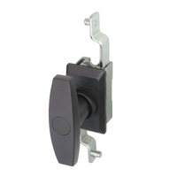 Serrure de cabinet étanche IP54 avec poignée en forme de T ou en forme de L, pour équipement électrique extérieur