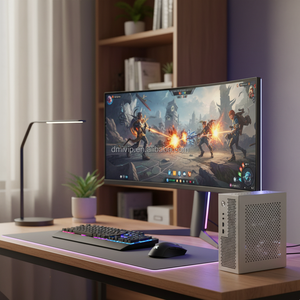 Vỏ máy tính K17 Mid Tower, kiểu đứng, HTPC, màu đen bạc, tương thích với bo mạch chủ Mini-ITX, hỗ trợ nguồn 1U/Flex, chất liệu kim loại. - Product Image 6