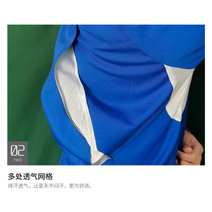 Ropa de trabajo de manga corta para fábricas de alimentos, trajes de protección con capucha para talleres de acuicultura, trajes antipolvo para - Product Image 3