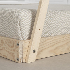 Çocuklar için bebek yurt kız erkek yatak çocuk ahşap katı yatak çocuklar - Product Image 5