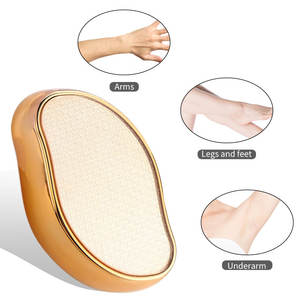Home Use Nano Glass Crystal Hair Removal Appliances Device Reusable Painless Exfoliator <b>Eraser</b> Tool Body Hair Remover for Unisex - Product Image 6