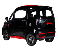 Quadricycle Électrique Fermé Couleur Morandi pour Adultes – Véhicule de Mobilité Électrique (EV) à Énergie Nouvelle