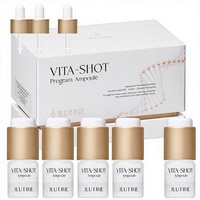 Ampoule liquide éclaircissante anti-âge à la glycérine, vitamine C stabilisée, pour la peau terne, réparation de l'éclat, non grasse, pour le visage