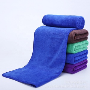 Paño de Cocina de Microfibra, Suave, Absorbente, de Secado Rápido, Color Sólido, Toalla de Baño para Hogar y Auto - Product Image 5