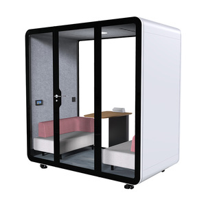 Cápsula de trabajo de oficina ecológica con asientos, estudio en casa, cabina para fumar, cápsulas telefónicas, casa, cápsulas privadas <span class=keywords><strong>Soho</strong></span> - Product Image 3