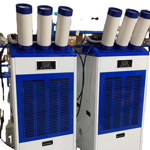 เครื่องปรับอากาศแบบเคลื่อนย้ายได้สำหรับอุตสาหกรรม 25000 BTU รุ่น Spot Cooler ใช้สารทำความเย็น R32/R410a พร้อม c/ ℉   จอแสดงผลสำหรับโรงงานประกอบครัวแบบเคลื่อนย้ายได้ - Product Image 5