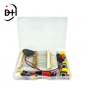 Kit de démarrage pour UNO R3 Mini, breadboard, LED, fils de liaison, bouton pour Arduino, kit DIY, éducation scolaire, laboratoire - Product Image 3