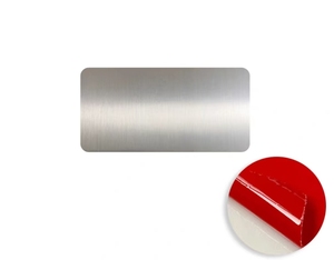 Tùy chỉnh bảng hiệu nhôm Anodized hiện đại, bảng tên đúc, nhãn kim loại trống <span class=keywords><strong>in</strong></span> màn hình - Product Image 2