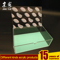 Présentoir en acrylique moderne de luxe, personnalisé en usine, écologique, recyclable, imprimé UV, résistant à l'eau, léger et facile à assembler