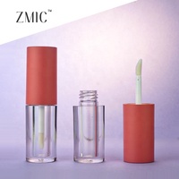 Tubes de brillant à lèvres en vrac de 2,5 ml, flacons transparents pour gloss, mini-flacons d'huile à lèvres vides, contenants en plastique pour rouge à lèvres liquide avec applicateur rotatif et pinceau