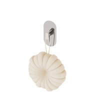 WIREKING SUS 201 Accessoires de salle de bain Caddy de douche Colle Ensemble d'accessoires de salle de bain Appartement Projet de salle de bain pour hôtel