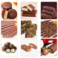 Machine à chocolat automatique compacte de 8 kg pour la fonte et l'enrobage du beurre de cacao, idéale pour les professionnels
