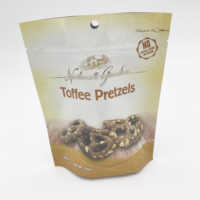 Sachet d'emballage alimentaire en plastique personnalisé avec impression numérique pour biscuits, chocolat, bonbons