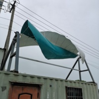 Éolienne à axe vertical en spirale de 3 kW 48 V, générateur triphasé à aimants permanents, protection IP54
