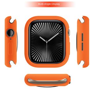 غطاء حماية ناعم مضاد للسقوط من مادة TPU بلون الحلوى S11 نصف تغطية لساعة أبل - Product Image 4