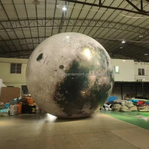 Ballons géants gonflables en PVC représentant les planètes du système <span class=keywords><strong>solaire</strong></span> avec logo personnalisé, impression UV, résistants aux UV et à l'<span class=keywords><strong>eau</strong></span>, pour la publicité (1m-5m) DLG - Product Image 2