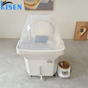 Kisen Barber Shop High Quality Shampoo Bed <b>Massage</b> Chair Hair Washing Shampoo Chair Complete <b>Set</b> of Sale Contemporary in Stock - Product Image 3