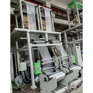 500mm * 2 <span class=keywords><strong>Hm</strong></span> Liner Roll <span class=keywords><strong>M</strong></span>áquina de soplado de película de doble cabeza de un solo tornillo - Product Image 6