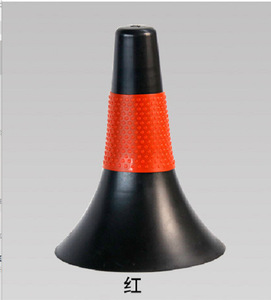 Cônes d'agilité de football Youngson Sports 23 cm en PE durable, antidérapants, pour entraînement de vitesse et marquage de dribble, équipement d'entraînement de football - Product Image 6