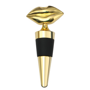 Tapón de vino tinto tridimensional personalizado, personalidad creativa, corona rosa, forma de vaca, hecho de Metal, silicona duradera, 1 pieza - Product Image 3