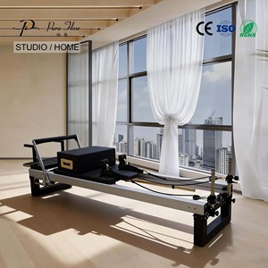 Equipo Profesional de Pilates Reformer Ajustable de Aluminio con Diseño Ecológico y Duradero para Estudios de <span class=keywords><strong>Yoga</strong></span> y Gimnasios - Product Image 3