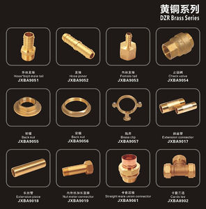 銅パイプ用DZR真ちゅうカップリング圧縮水配管チューブパイプ継手 - Product Image 4