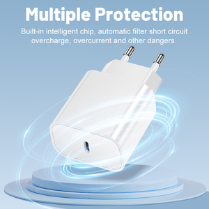 Bán buôn PD 20W USB Loại C sạc nhanh sạc điện cho điện thoại di động tường adapter với OTP OVP bảo vệ tương thích PD 3.0 - Product Image 3