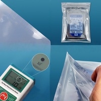 Sacs d'emballage en plastique personnalisés ECOPACK, antistatiques, ESD, refermables avec fermeture éclair, pour disques durs