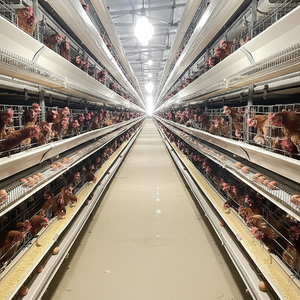 Nuevas jaulas de pollos de granja de gallina de alimentación automática tipo H para cría de pollos en capas - Product Image 1