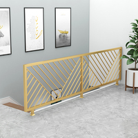 Rampe d'escalier réglable en alliage de fer et d'aluminium, design moderne pour loft, couloir, balcon, intérieur, couleur personnalisée, garantie 1 an