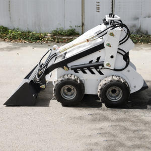 Mini-chargeuse sur chenilles polyvalente pour travaux de construction avec roues de démolition - Product Image 4