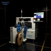 Système de programmation automatique d'ICs haute efficacité à 12 prises, avec lecteur de bande et de bobine JEDEC, et brûleur de puces intégré pour SMT à grand volume