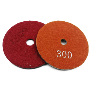 Hiệu quả cao Grit 800/3000 vừa mài mòn 80 mét ướt kim cương đĩa Buffing Pads biểu tượng tùy chỉnh cho đá cẩm thạch <span class=keywords><strong>Granite</strong></span> đánh bóng - Product Image 2