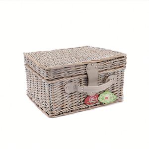 Promocional barato regalo de almacenamiento de mimbre, cesta de <span class=keywords><strong>Picnic</strong></span> para <span class=keywords><strong>2</strong></span> <span class=keywords><strong>personas</strong></span> - Product Image 1
