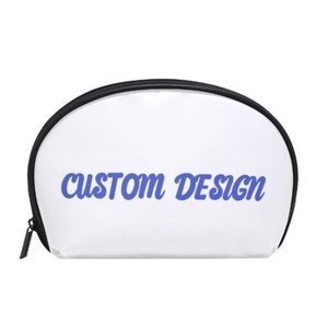 Pochette à monnaie en forme de coquillage personnalisée avec motif floral, sacs de maquillage portables pour femmes, pochette de voyage, trousse de toilette, organiseur de cosmétiques - Product Image 6