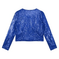 Veste à paillettes scintillantes pour femme de grande taille Manteau ouvert sur le devant Vêtements d'extérieur pour Cocktail Party Club Daily Wear Office Work Date