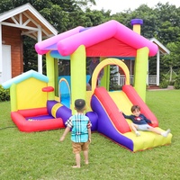Docteur dauphin videur gonflable pas cher personnalisé grand château gonflable pour enfants sautant bannières de maison de rebond de lune à vendre
