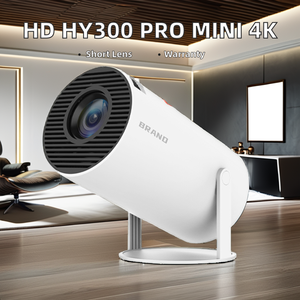 Ihomelife โปรเจ็คเตอร์วิดีโอ HY300แอนดรอยด์11 4K โปรเจคเตอร์ขนาด1080P 720P สำนักงานบ้านอัจฉริยะแบบพกพาโปรเจคเตอร์มินิ - Product Image 4