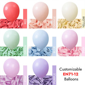 YACHEN dapat disesuaikan EN71-12 142 buah Sage Green balon lengkungan Kit lateks balon karangan bunga Set untuk Baby Shower dekorasi pernikahan - Product Image 3