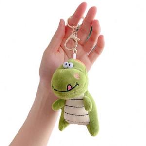 ตุ๊กตาไดโนเสาร์ยัดไส้ขนาด11ซม. พวงกุญแจตุ๊กตาขนนุ่มพวงกุญแจซอรัสขนาดเล็กสำหรับเป็นของขวัญเด็ก - Product Image 1