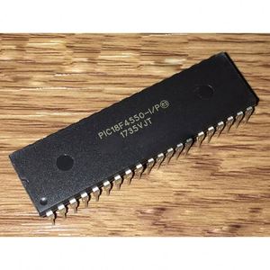 ไอซีชิป PIC18F4550-I/P PIC16f676 ไมโครคอนโทรลเลอร์ วงจรรวม MCU FLASH 40DIP Pic18f4550-I/p - Product Image 1