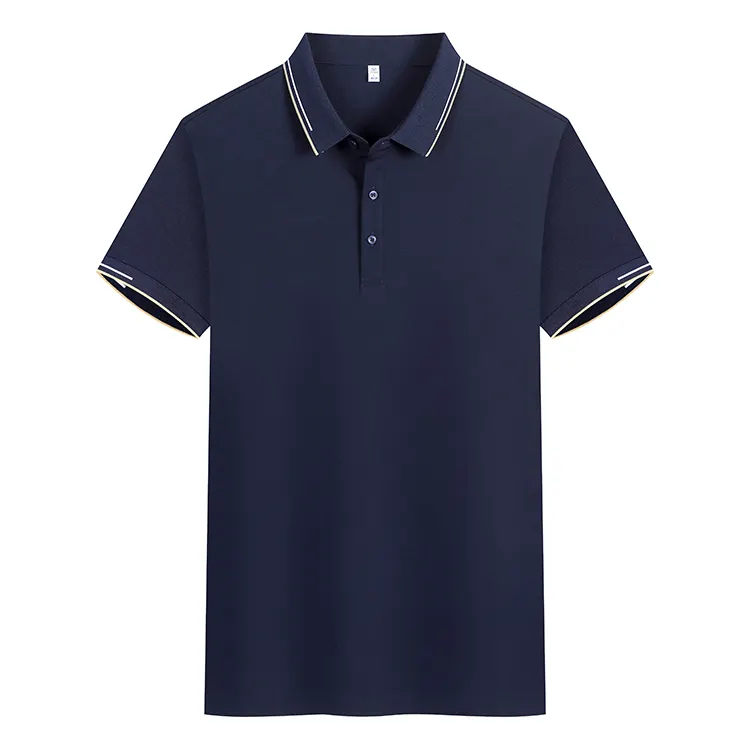 2024 Nieuwe Aangepaste Polo T-Shirt Zomer T-Shirts Poloshirt Voor Mannen Hoge Kwaliteit
