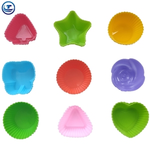 Mini moules à muffins en silicone 3D de forme Multiple de qualité garantie pour gâteau au chocolat en gros, moules à cupcakes - Product Image 5