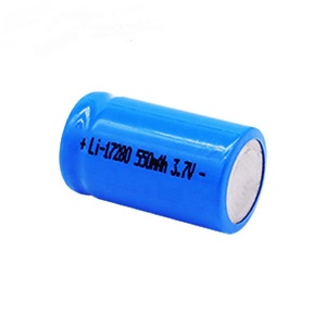 แบตเตอรี่ลิเธียมไอออนทรงกระบอกขนาดเล็ก รุ่น 14250 3.7V ชาร์จได้ ความจุ 500mAh 800mAh /ได้รับการรับรองมาตรฐาน CE - Product Image 2